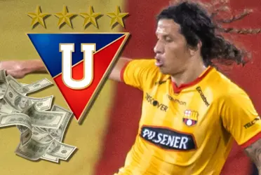 William Riveros le cae como anillo al dedo a Liga de Quito, luego que Barcelona SC decidió no tenerlo en cuenta el 2023