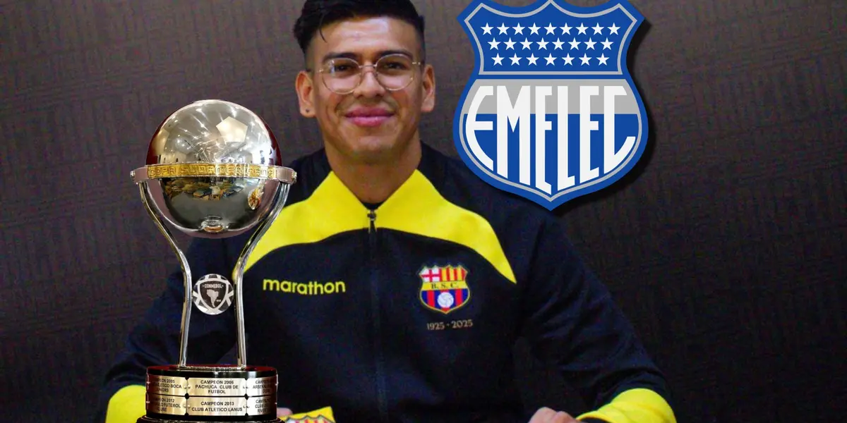 Xavier Arreaga-Barcelona SC / Foto: Barcelona SC