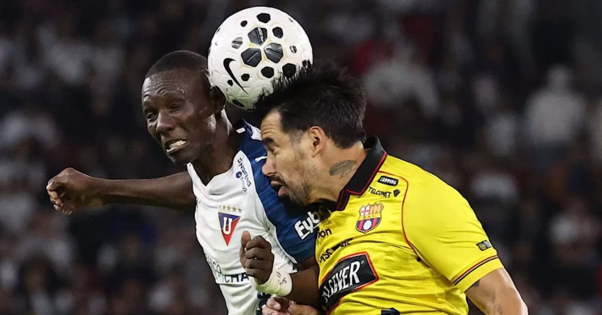Barcelona SC y Liga de Quito ya tienen fecha: el gran duelo se jugará en horario estelar