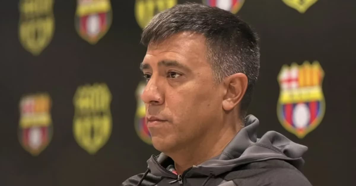 César Farías explicó el cambio de Wila por Villalba tras el empate entre Barcelona SC y Liga de Quito