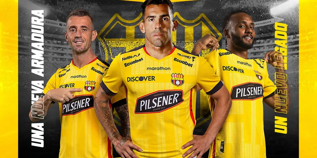 Se filtra el primer vistazo a la camiseta 2023 de Barcelona SC