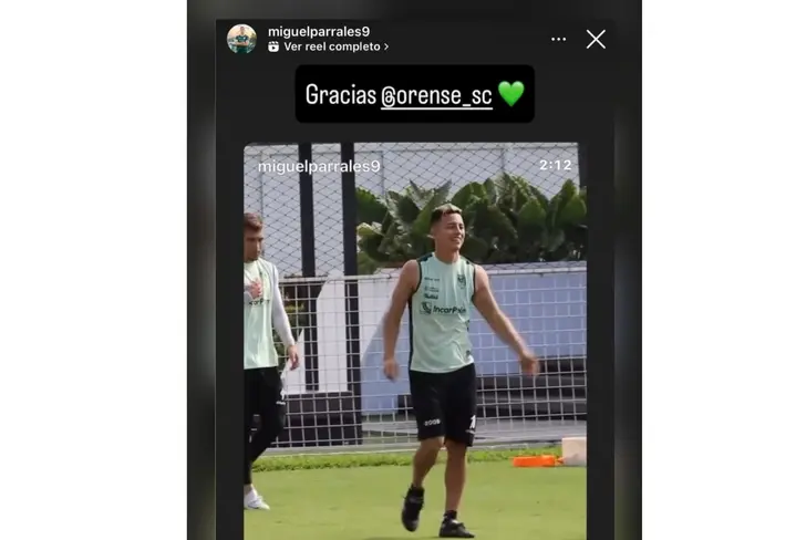Captura de Instagram 