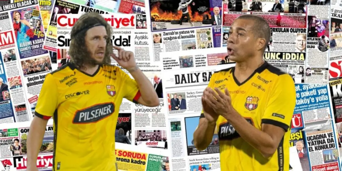Esto sorprendió a los medios turcos de Barcelona SC, no fue Carles Puyol ni David Trezeguet