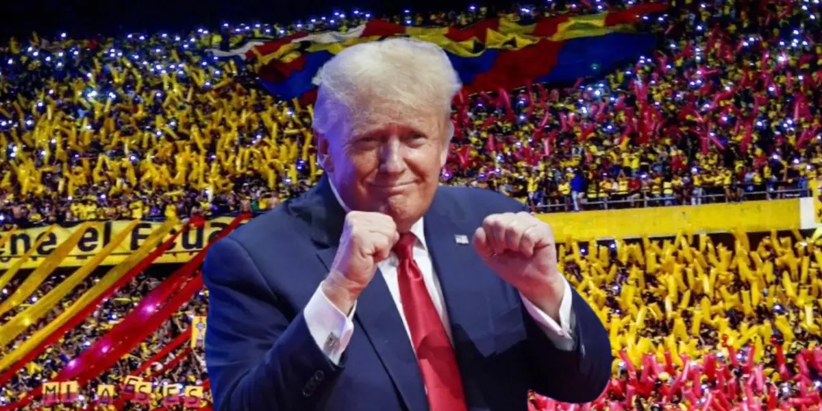 Donald Trump y Barcelona SC / Foto de: Un Solo Ídolo