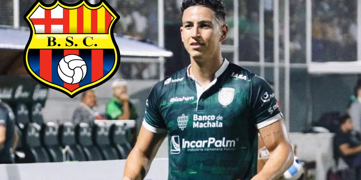 Así quedo Miguel Parrales luego del golpe que recibió en la cara y preocupa a Barcelona SC